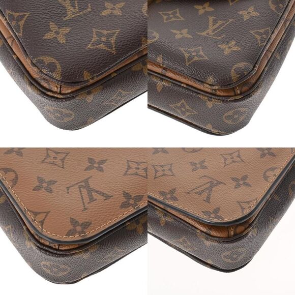 Louis Vuitton Monogram Pochette Metis MM 2way Canvas Handbag - Picture 10 of 12